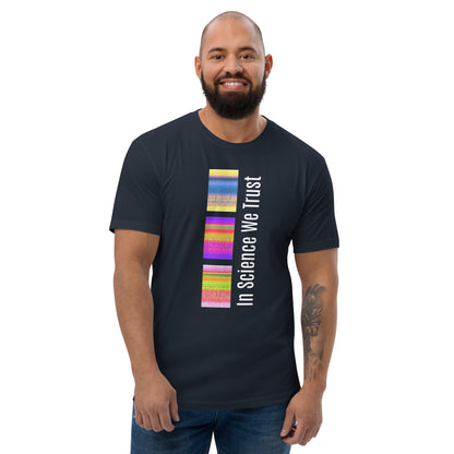 Men T-Shirt - Microscopy Science Art - Trust Science