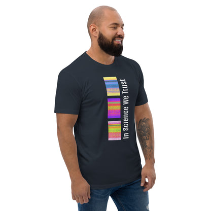 Men T-Shirt - Microscopy Science Art - Trust Science