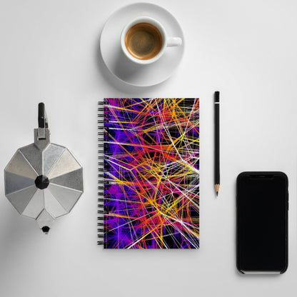 Science Art Spiral Notebook - Image Analysis - Zeeks - Art for Geeks